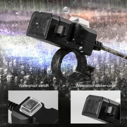 Cargador USB Doble Impermeable