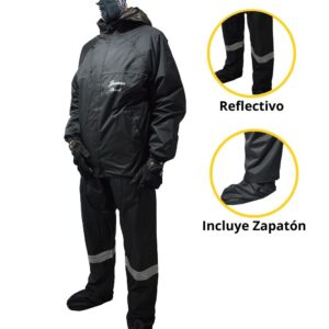 Impermeable tipo sudadera